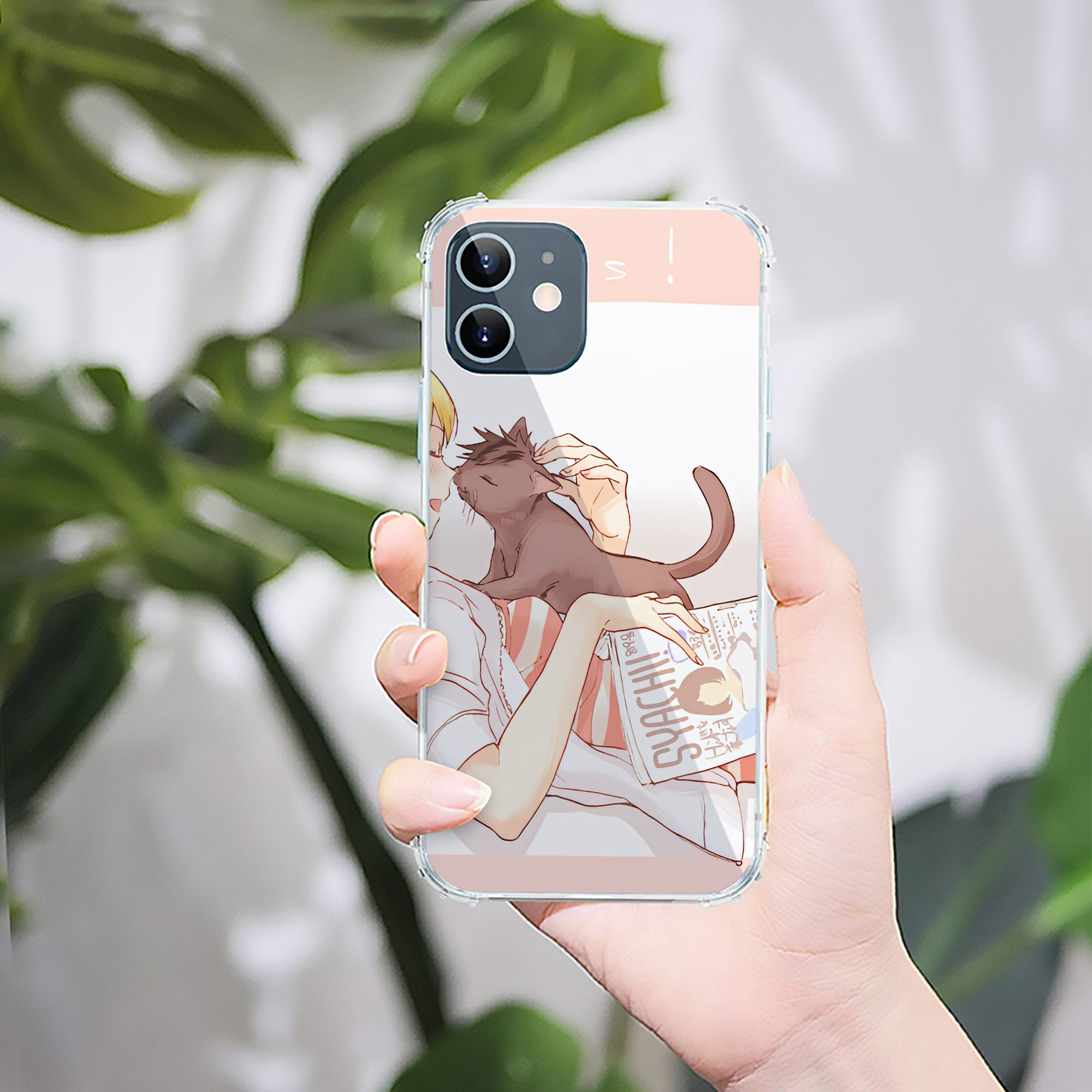 （画像用） ハイキュー!! Haikyu!! 【iPhone 12シリーズ対応】透明スマホケース（クリアソフトケース）
